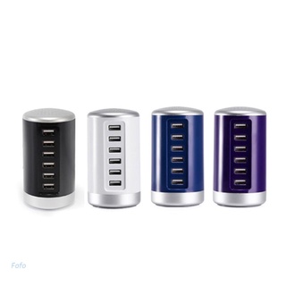 Fofo USB Wall Charger, 6 Port USB Charging Station, Power Port Multi USB Charger