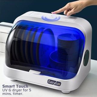 ORIGINAL!!! EazyLux UV Dish Sterilizer Smart Dish Storage Air Dryer Storage Smart Touch UV and Dryer (2)