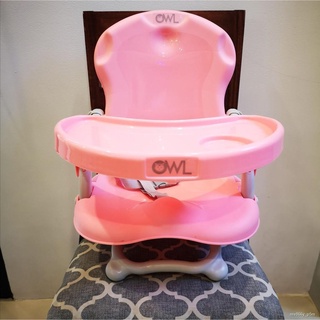 Owl Baby High Chair Converter / Travel Booster Seat / Baby Chair with free cushion and bag (8)