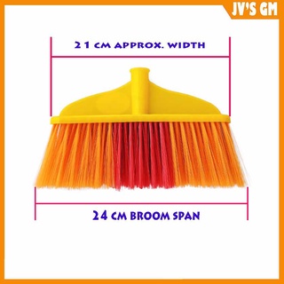 【spot good】☑Multi-purpose Plastic Broom, Tin Handle, Plastic Broom Head