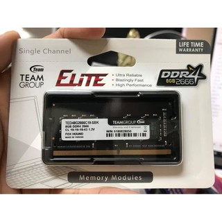 Team Elite 8GB DDR4 PC2666 Sodimm for Laptop