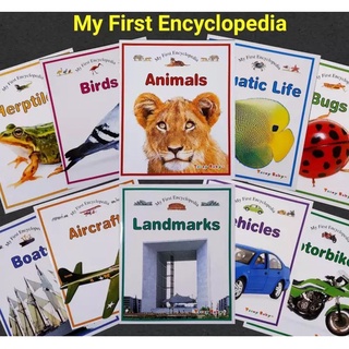 My First Encyclopedia (Set of 10 Educational Children's Books) A Great small Book Of Amazing Animals