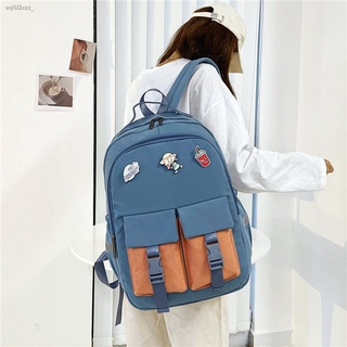 Wholesale price♦♠∏Japanese school bag female Korean version of high school campus student backpack i