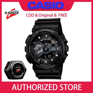 【HOT SALE&COD】 Casio G-Shock GA110 Watch Men Sports Quartz Watches Digital Sporty World Time Watch