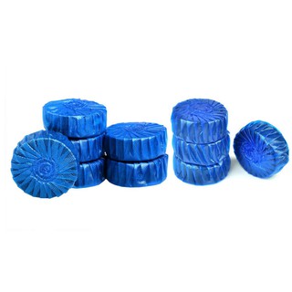 Bleach Toilet Bowl Tank Cleaner Blue Tablets (10pcs) cleaning tabs