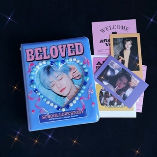 3 Inch 64 Card Original Love Retro Star Chaser Girl Card Album Star Small Card Storage Polaroid Photo Album, 2 Assorted Styles (4)