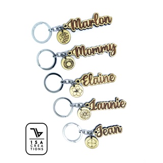 PERSONALIZED Name Keychain with Pendant by 1SA Creations (5)