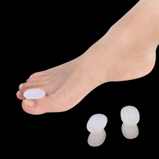 1 Pair Soft Silicone Toe Orthotics Gel Feet Care Relief Pain Toe Separator
