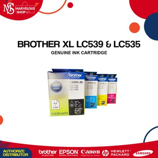 Brother LC3617 LC3619XL LC535XL LC539XL LC563XL Genuine Ink Cartridge
