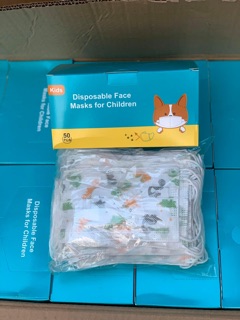 3PLY DISPOSABLE FACE MASK FOR KIDS 1 BOX 50PCS (3)