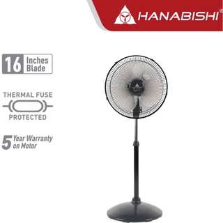 Hanabishi Stand Fan Classic Air 16SF | 16 inch blade High Quality Durable Electric Fan