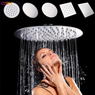 Bath Faucet Sprinkler Thin Top Shower Head Rainfall Shower 4 inch / 6 inch / 8 inch Square or Round