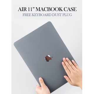 AIR 11 A1465/A1370 Macbook Case with FREE Keyboard protector dust plug Matte case Milky case