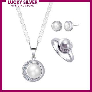 Lucky Silver Italy 92.5 Silver Ladie's Set S31