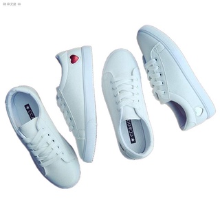WritingCorrection &Trasvel BagBeauty◇◘【LaLa】Korean white casual shoes sneakers for women (#1 add 1 s