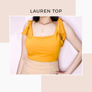 Lauren Bow Tie Top cheap fashion sleeveless