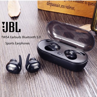 JBL TWS4 Wireless Bluetooth Earbuds Mini TWS Earphone Sport Headphone In-Ear Waterproof Headset
