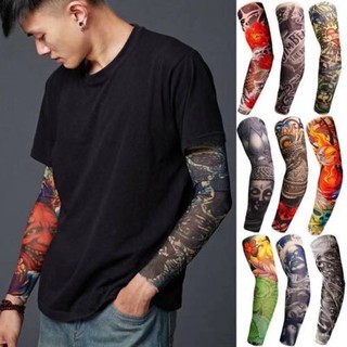 motor cover◐✓❈1pairs sports arm sleeves travel hand compression black tattoo cover wrislet Cooling M