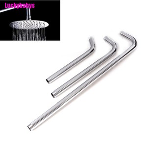 Luckybabys☬ 30/40/60Cm Bathroom Wall Shower Head Extension Pipe Stainless Steel Arm