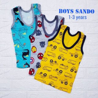 Kids Sando for Boys in cute Prints (Small)