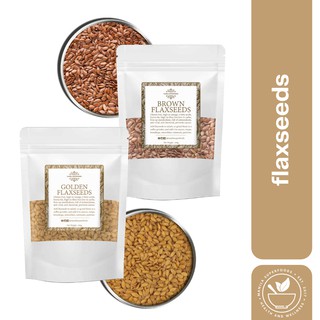 Brown/Golden Flaxseeds 100g~300g (Nuts, Seeds & Beans) (1)