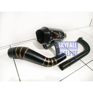 New AR AUSTIN Racing Exhaust For VARIO BEAT SCOOPY Miox NMAX LEXY ADV PCX VARIO SCOOPY MIO XMAX