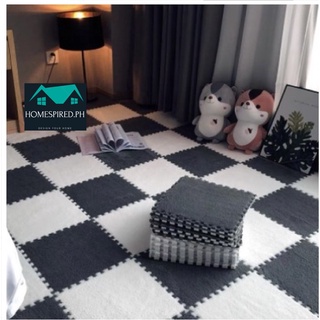 Baby Puzzle mat Child Carpet Home Assembled Home Shaggy Soft Splice Carpet (30*30CM)