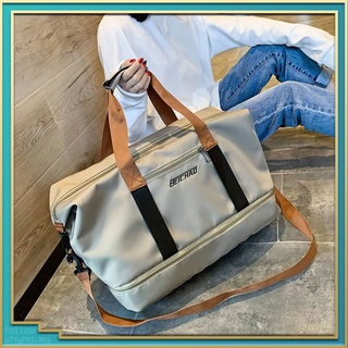 Beg Sandang Lelaki Korean Fashion Luggage Bag Travel Cabin Bags Waterproof Canvas Bag Hand Carry La