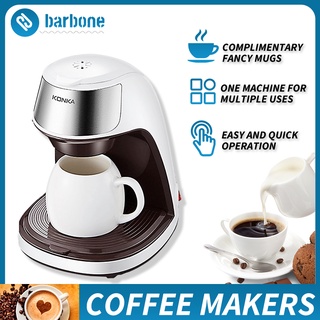Coffee Maker Household Coffee Machine Mini Portable Coffee Maker With Free Ceramic Cup