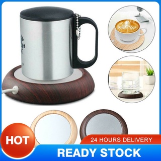 In Stock usb heating coaster creative metal constant temperature coaster coffee insulation pad warm coaster Keeper