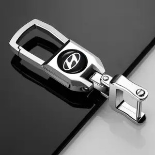 Hyundai Car Keychain Men's Creative Alloy Metal Keyring Keychain Key Chain Ring Keyfob Gift