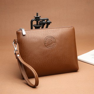 Leather Cowhide Crocodile pattern men's handbag Clutch bag envelope bag wallet fp182