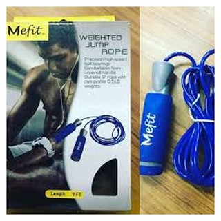 Weighted Mefit Jump Rope 9 Ft./0.5 lb