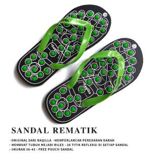 Reflection Health Sandals For Rheumatism And theraphy Health Reflection Brand RAQILLA free pouch Bag