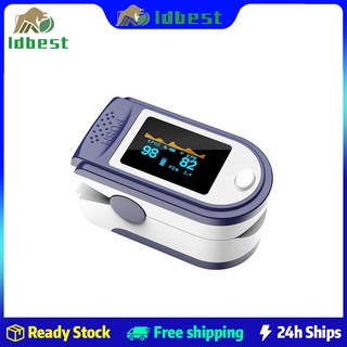 Portable Blood Oxygen Monitor Finger Pulse Oximeter (1)