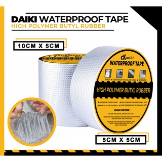 Daiki water proof tape Aluminum Foil Butyl Tape Waterproof Sealant