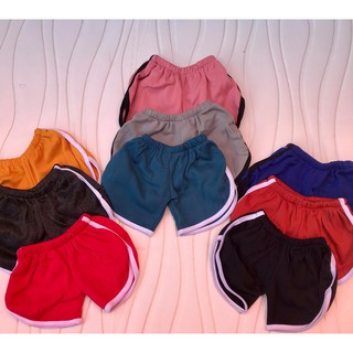 SHORTS COTTON PLAIN FOR KIDS (3 for 75 pesos only ) 2-5 yrs old random colors