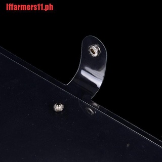 【Iffarmers11】A5/A6/A7 Transparent Loose Leaf Ring Binder Notebook Weekly Pla