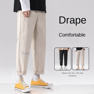 Japanese Wide Leg Pants Straight Pants Male Loose Trend Casual Pants Men (1)