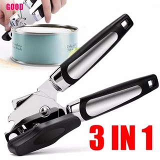 [BJGOOD]1pc Stainless Steel Cans Opener Tin Professional Manual Can Opener Cut