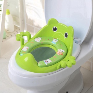 Toilet Seat Kids Baby Potty Training Seat with Armrests Slip-proof Fall Infant Safety Urinal Chair