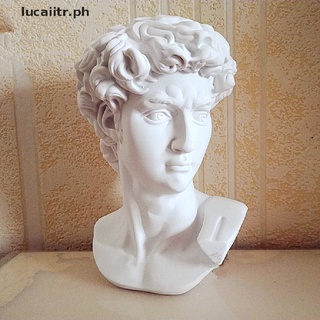 【lucaiitr】 Portraits Bust Mini Gypsum Statue Home Decoration Resin Art&Craft Sketch [PH]