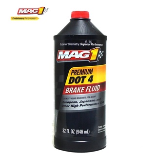 MAG 1 DOT-4 Premium Brake Fluid - 32 FL oz (946ml) PN#130