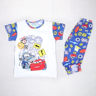 [J.J.SHI]New boy's sleepwear soft fiber comfortable sleep kids pajama printed children's (1)