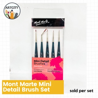 Mont Marte Mini Detail Brush Set [ArtCity]