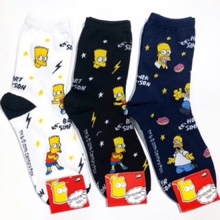 Bart Homer Simpson Iconic Korean Socks (1)