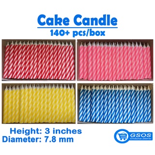 Birthday candle / Spiral candle / Party candle for cake wholesale