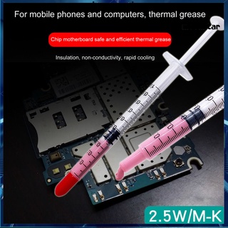 MR 5Pcs HY530PI Thermal Paste Safe Quick Cooling Pink 2.5W/M-K 0.5g Computer Cooling Thermal Compound for CPU