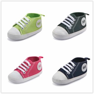 Toddler Baby Canvas Shoes Soft Breathable Sports Running Boys Girls Sneaker Shoes (1)
