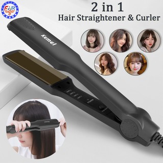 Fast Heating Hair Straightener Tourmaline Ceramic Plate Hair Straightener Curler For Styling Hair